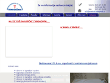 Tablet Screenshot of instalacije-senegacnik.si